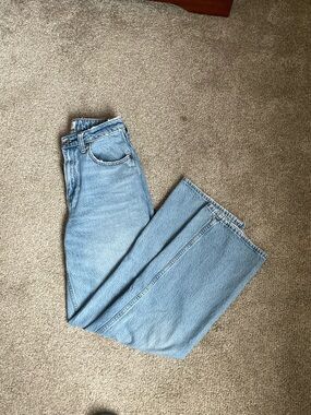 Abercrombie & Fitch Light Blue Straight Leg Jeans